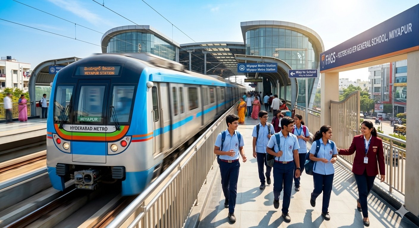 Commuting Ease: Why Parents in KPHB Choose Fountainhead Global School in Miyapur